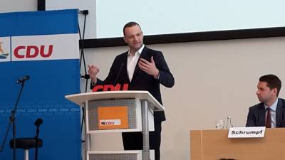 129. CDU Kreisparteitag - Jens Spahn MdB über "Deutschland 2018 - was uns zusammen hält"